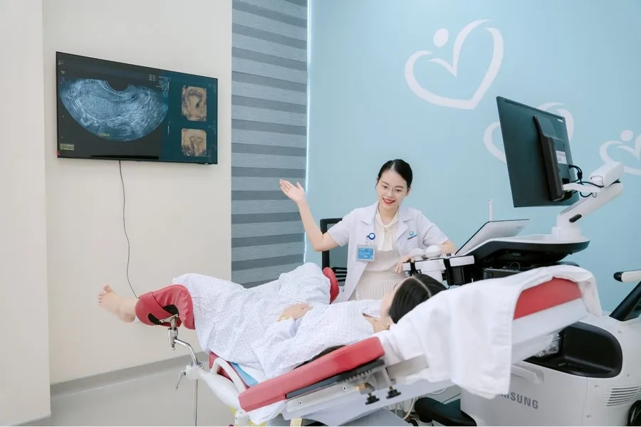 Siêu âm tử cung - buồng trứng đánh giá cơ quan sinh sản, chất lượng trứng