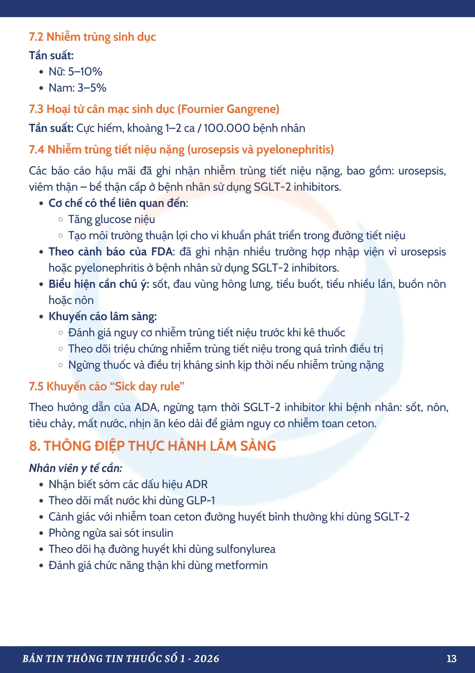 Bản Tin Thông Tin Thuốc Số 1 - 2026