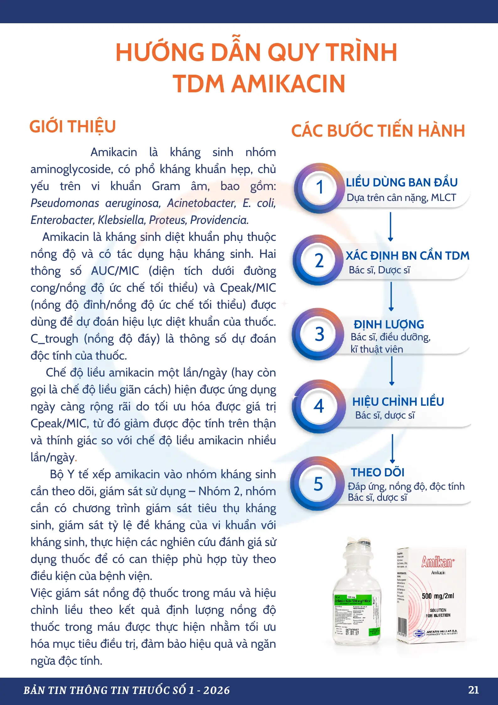 Bản Tin Thông Tin Thuốc Số 1 - 2026