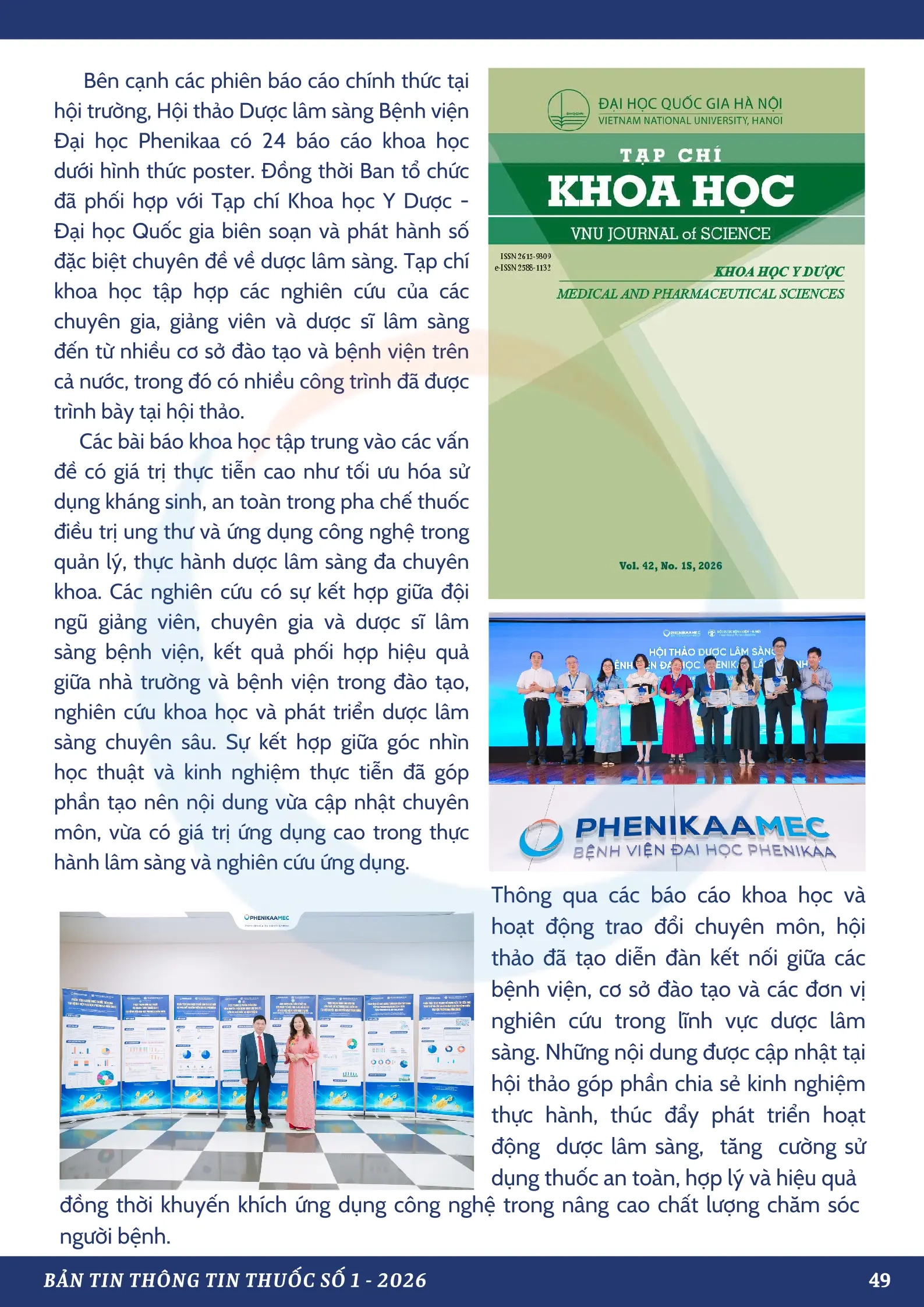 Bản tin thông tin thuốc số 1 2026