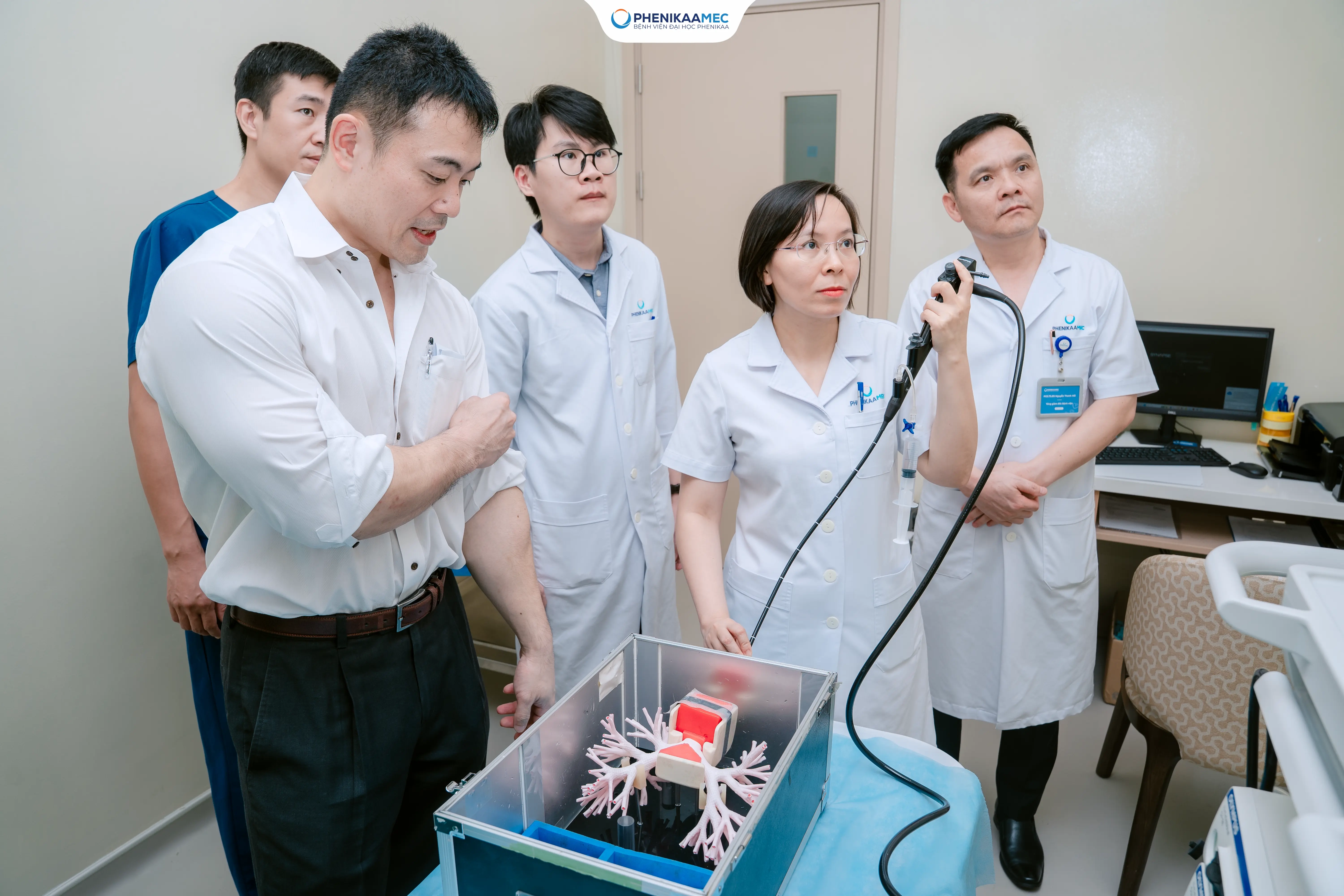 Chương trình đào tạo Siêu âm nội soi khí phế quản (EBUS) trong chẩn đoán, can thiệp hạch trung thất và các tổn thương phổi