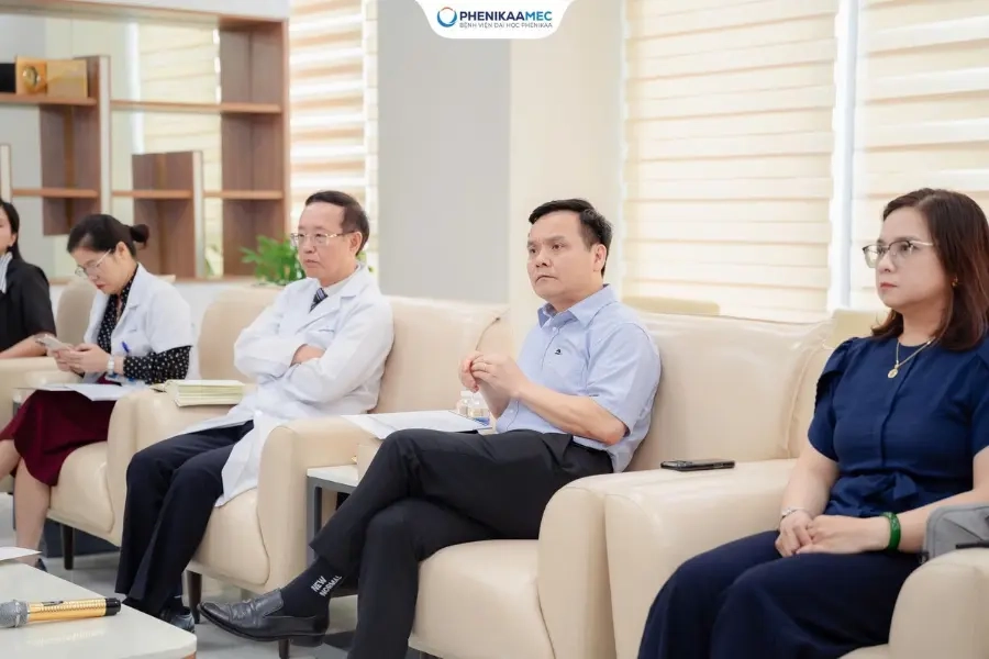 PhenikaaMec đón đoàn chuyên gia Nhật Bản, trao đổi định hướng hợp tác nghiên cứu y sinh