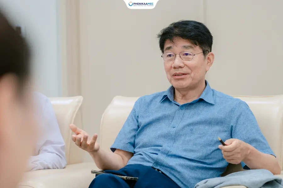 Bệnh viện Đại học Phenikaa đón tiếp GS. Jae-Gook Shin - Giám đốc Trung tâm nghiên cứu Dược di truyền, Trường Y Inje