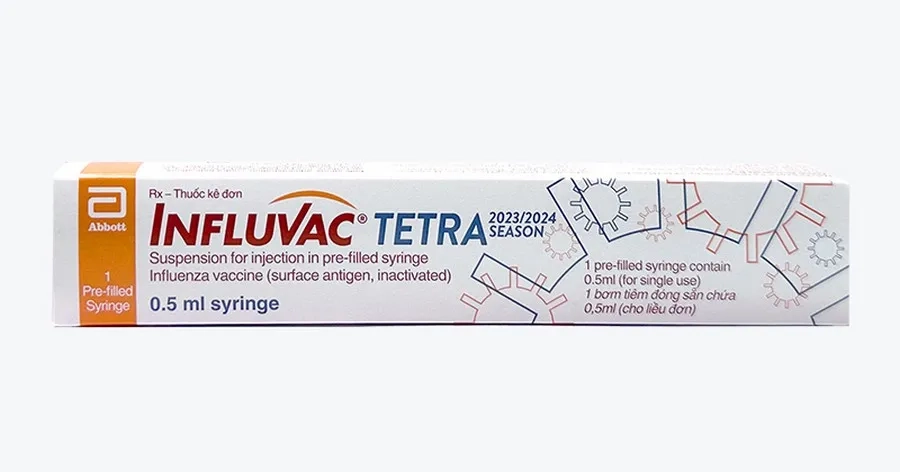 Influvac Tetra là vắc xin phòng cúm do Hà Lan sản xuất
