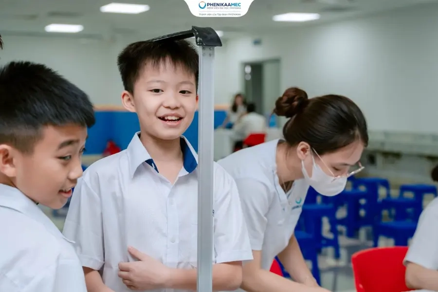 PhenikaaMec đồng hành cùng chiến dịch khám sức khỏe cho 2,2 triệu học sinh Hà Nội